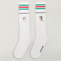 BRAIN DEAD DISNEY - Vintage Inspired MEXICO football socks - LARGE  New