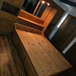 Queen Size Bed Frame/ Bedroom Set