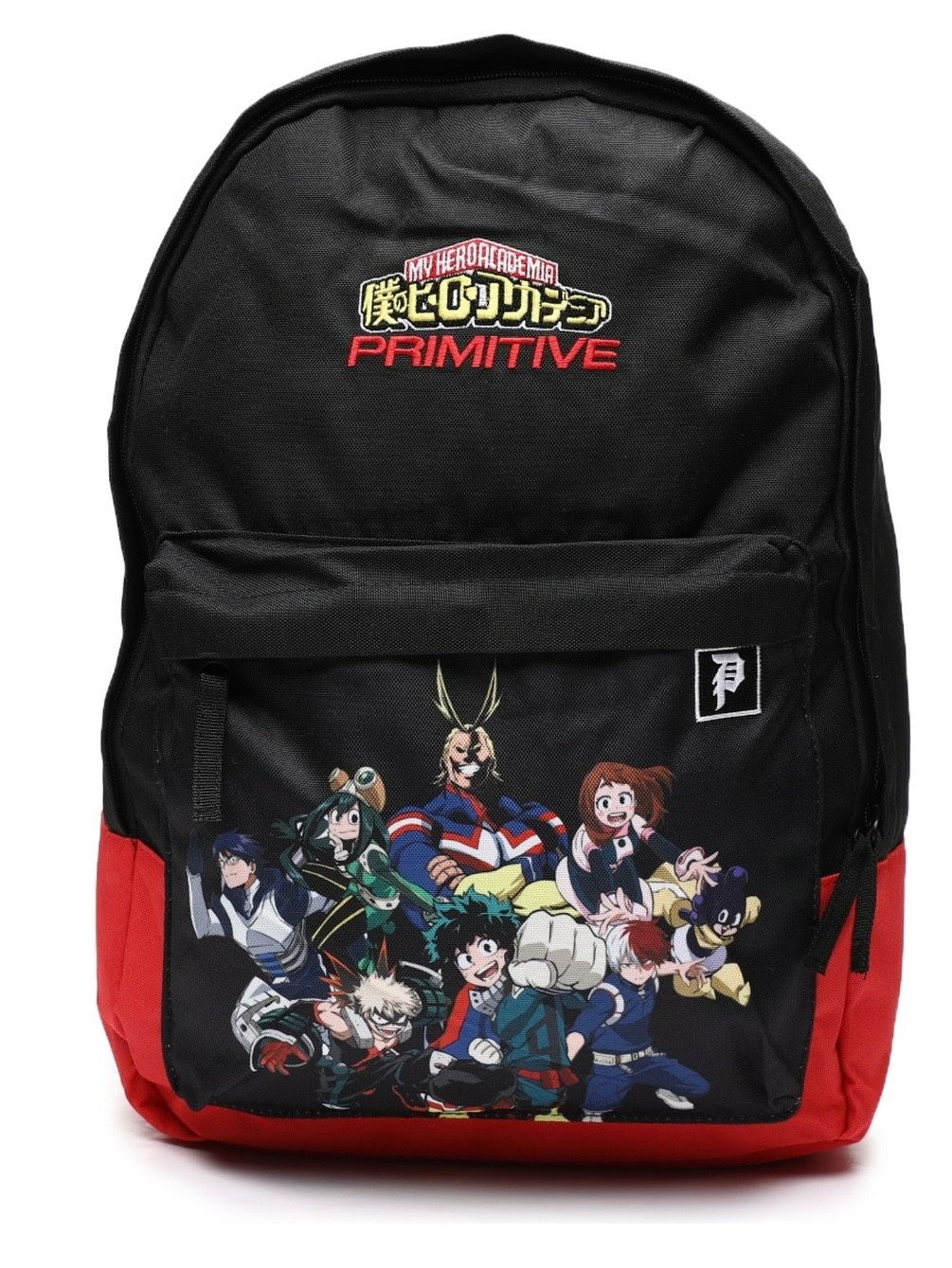 BRAND NEW IN Primitive Men's x My Hero Academia Black Backpack Bag My Hero Academia collaborates with Primitive for this black and red backpack,