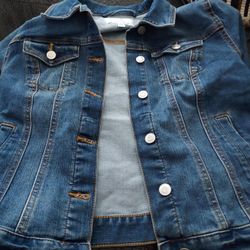Girls Jean Jacket New W Tags Size 4-6 Small Make Offer