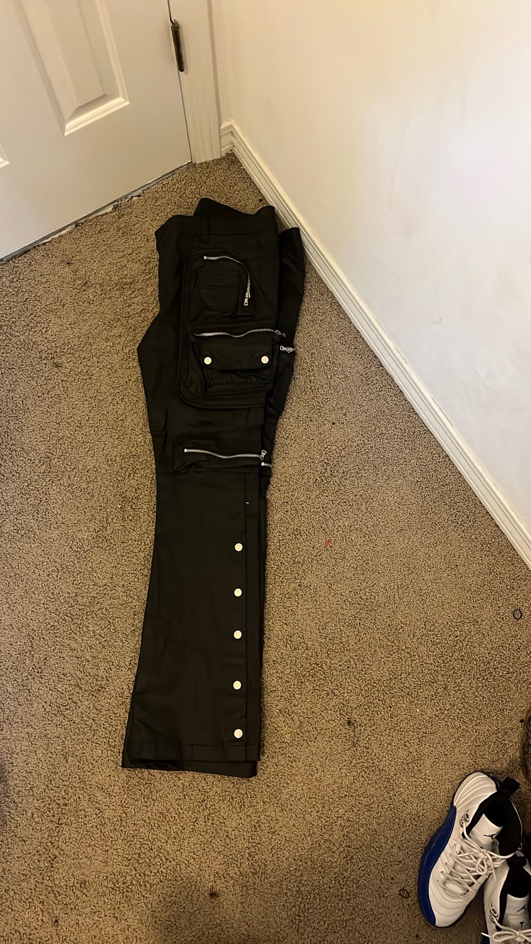 Tulones Biker Leather Pants