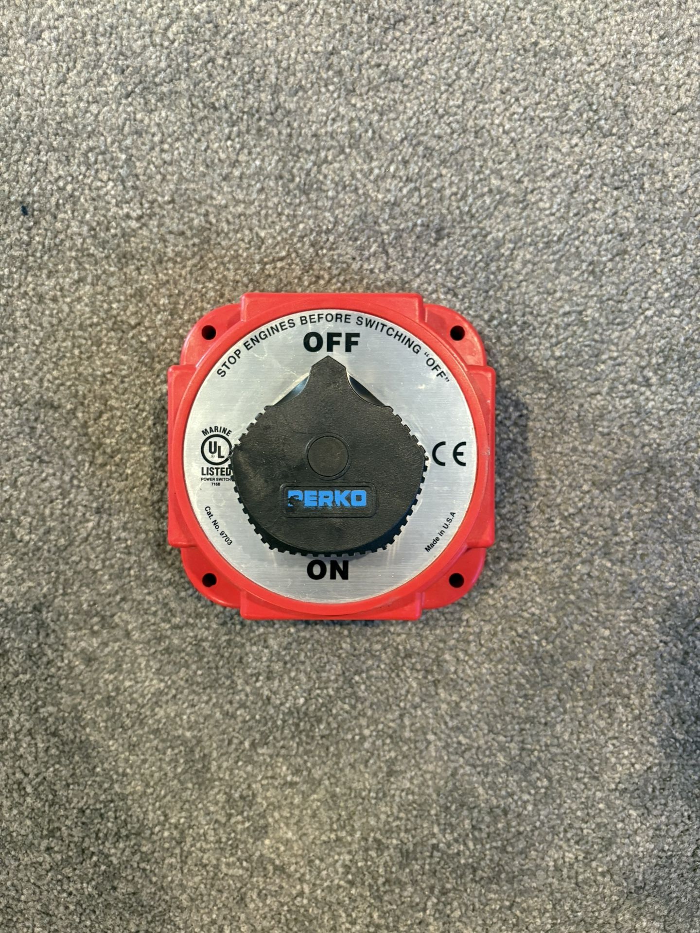 Marine Battery Switch