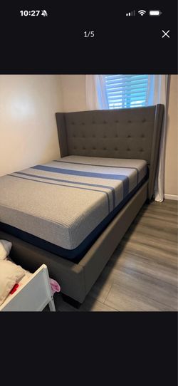 Queen bed frame
