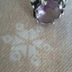Ring - Silver Amethyst