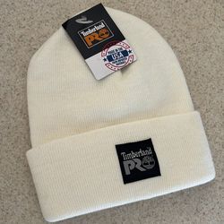 NEW TIMBERLAND PRO OFF WHITE BEANIE
