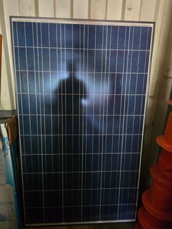 Two BenQ 255 solar panels