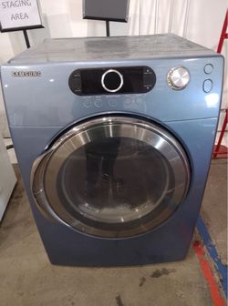Samsung Front Load Dryer Blue