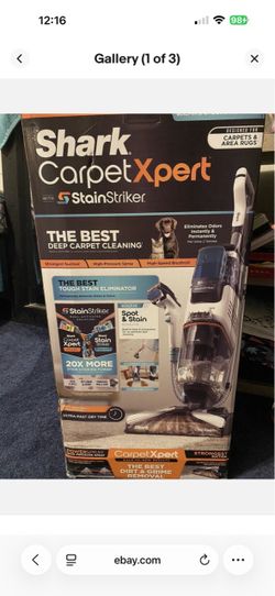 Shark CarpetXpert with StainStriker Carpet Cleaner