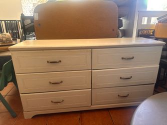 White dresser
