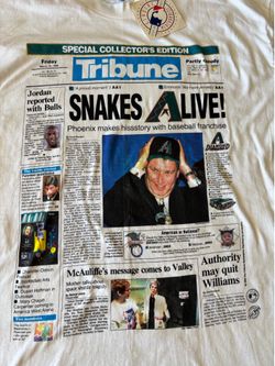New Vintage 1995 Star Tribune Newspaper Front Page Graphic Tee