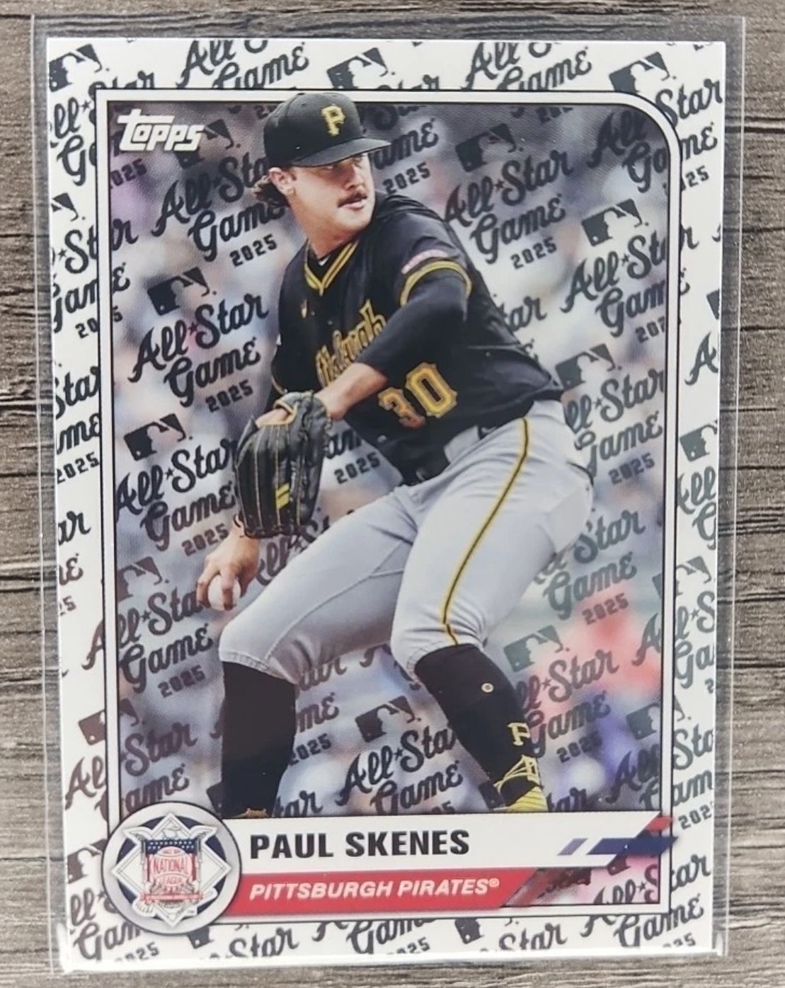 Paul Skenes 2025 Topps All Star Game Baseball Card #87 Pittsburgh Pirates