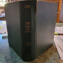 STUD BOOK FOR AQHA