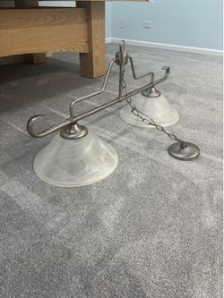 Two-light bathroom vanity light