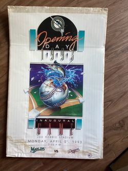Marlins inaugural poster