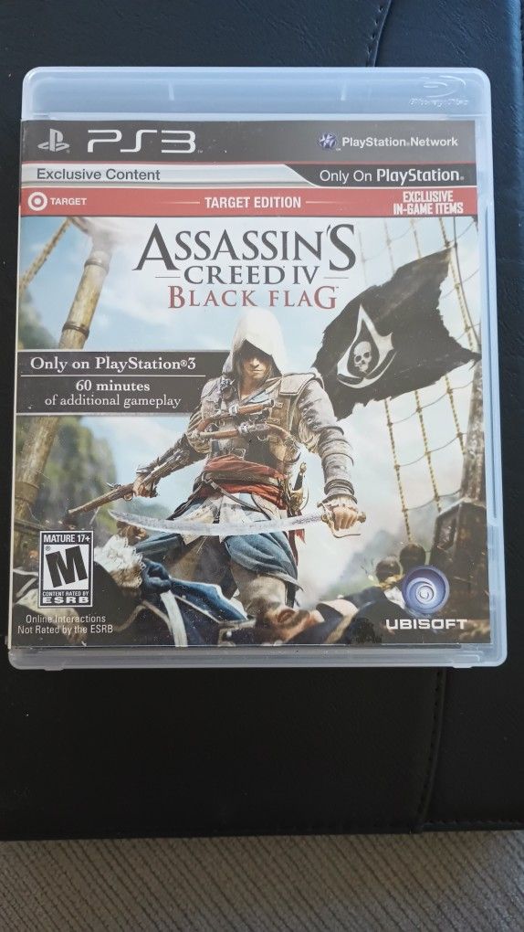 Assassin's Creed Black Flag PS3 Game