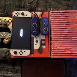 OLED Model HEG-001 Handheld Console - 64GB - White