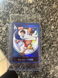 One piece sealed dodgers card 2026
