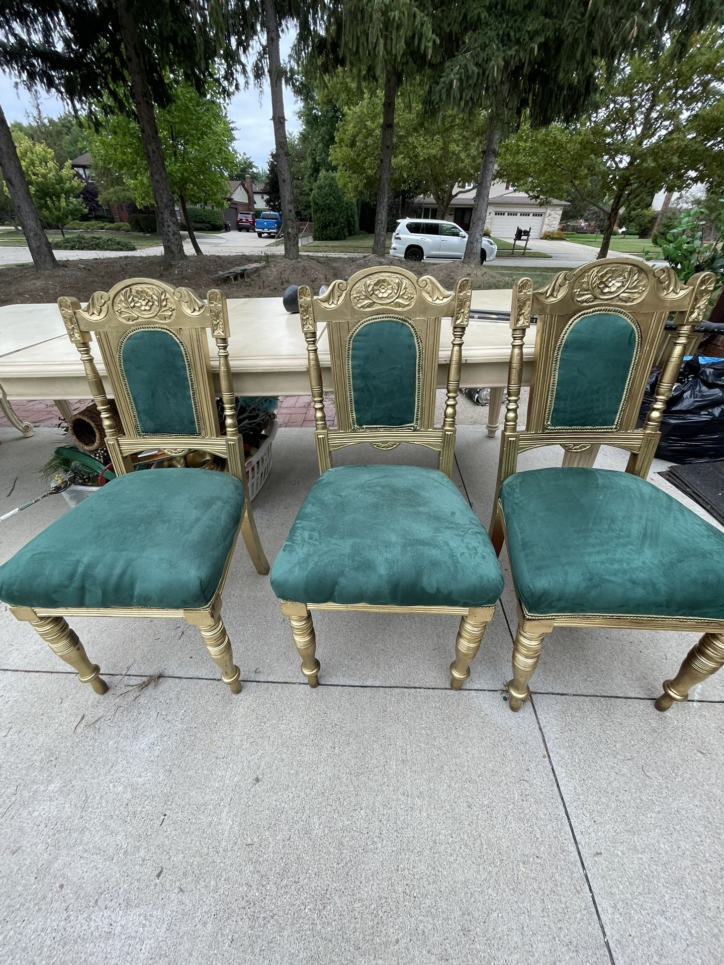 Very Nice 3 antique chairs