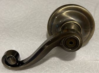 Kwikset interior door handles - Antique Brass