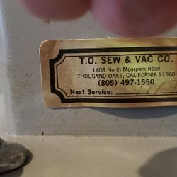 Kenmore Sewing Machine 