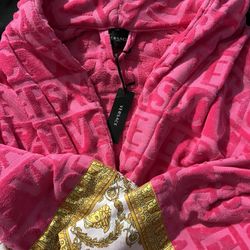 Pink Versace Robe 