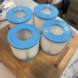 Size D Pool Filters (4) NEW