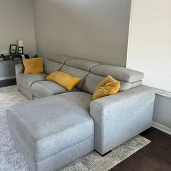 Sofa - reclining 9.8 ft