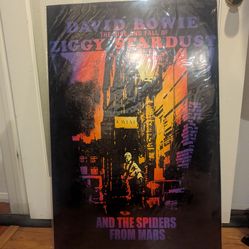 David Bowie Ziggy Stardust 24x36 Poster – Brand New in Original Packaging