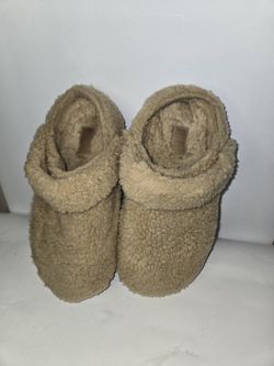 Crocs Ladies Classic Cozzy Slipper Sepia Colorway Size 8 Comfy House Shoes