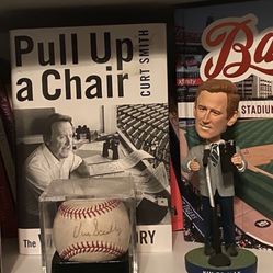 Signed Vin Ball And Bobble Head