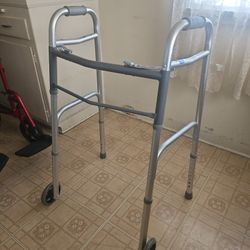 Adjustable Aluminum Front Wheel Walker