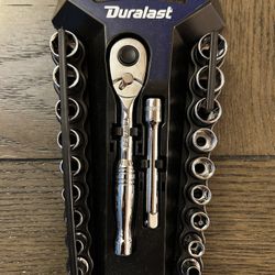 Duralast Racheting Wrench Set 20 Pieces