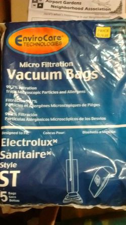 Electrolux sanitary St Style vacuum bags
