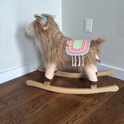 Toddler Rocker, Alpaca Llama