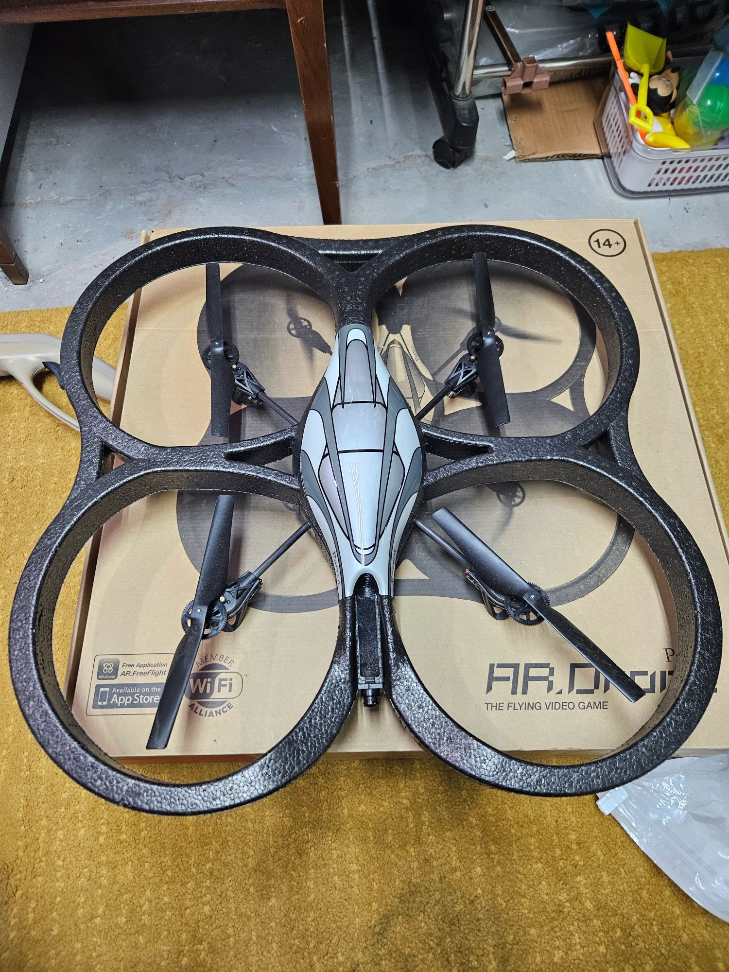 Parrot AR Drone. Never Flown, Good Condition.
