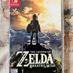 Zelda Breath Of The Wild - Nintendo Switch