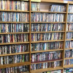 DVDs OVER 1000 TITLES TO CHOOSE FROM ONLY $1 EACH DVD