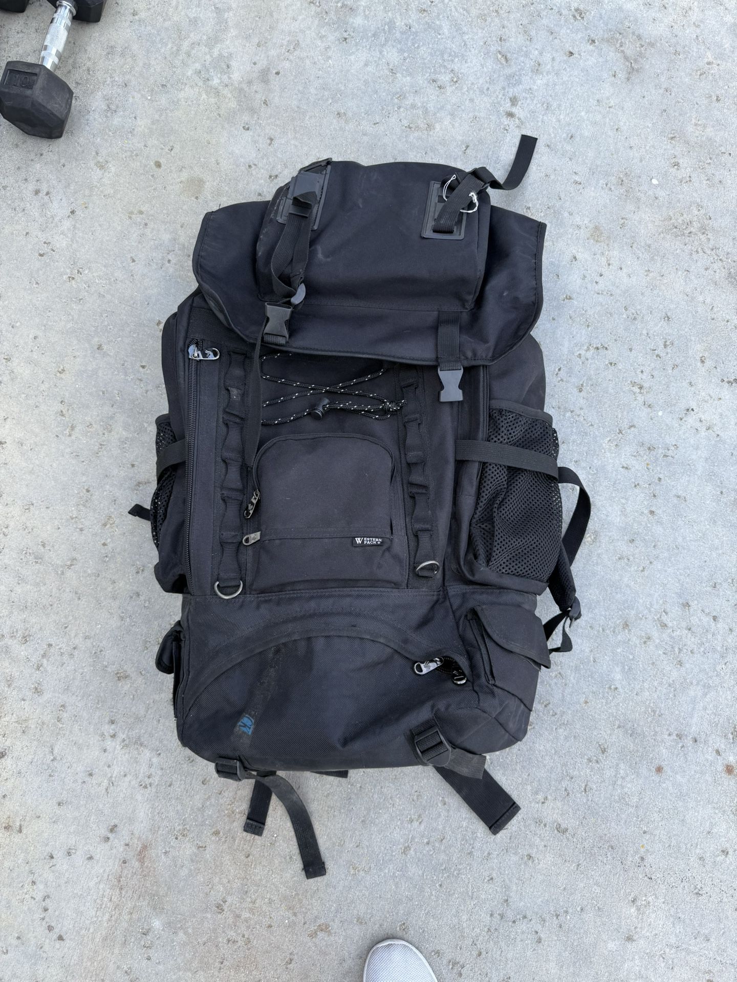 Cycle Training Backpack With Pump