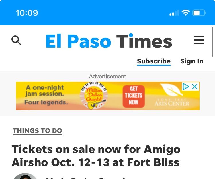 4 Air Show Tickets