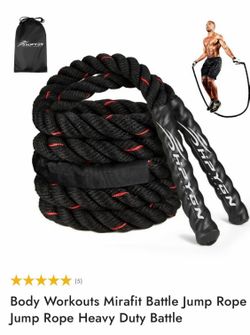 Body Workouts Mirafit Battle Jump Rope