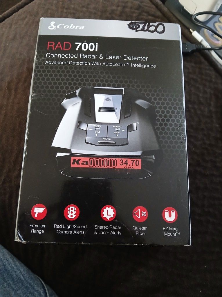 Connected Radar And Laser Detector