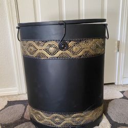 Black & Gold Basket