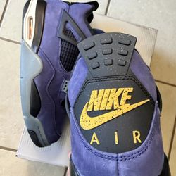 Nike Air Jordan Retro 4 Imperial “Lakers “ 💜 💛