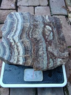 Agate.. crazy agate 18 lb