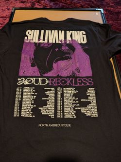 Autographed Sullivan King tour t-shirt