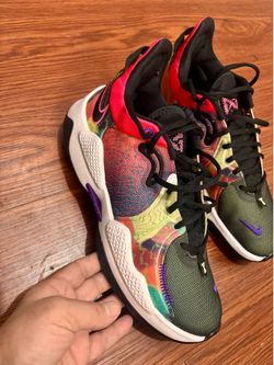 New multi color men’s shoes size 9.5