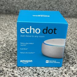 Amazon Echo Dot Alexa Speaker White