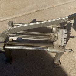 Vollrath Commercial Potato Cutter Missing Some Parts
