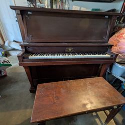 Free Upright Grand Piano - You Haul It!