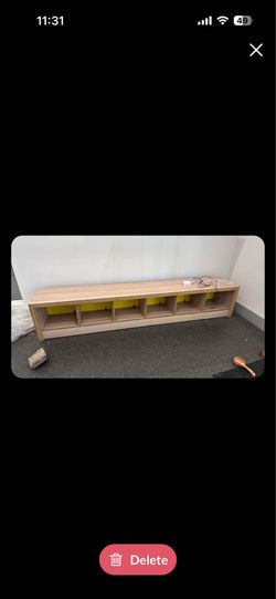 Free Business display shelves!